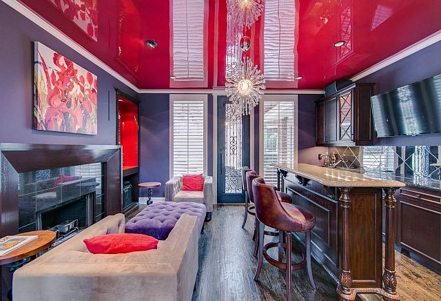 современный стильный ремонт в студии